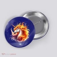Fantasy Animals Amazing Unicorn Friends Cute Button thumb 0