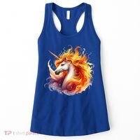 Fantasy Animals Amazing Unicorn Friends Cute Women's Tank Top thumb 0