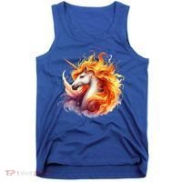 Fantasy Animals Amazing Unicorn Friends Cute Tank Top thumb 0