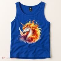Fantasy Animals Amazing Unicorn Friends Cute Tank Top thumb 2