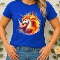 Fantasy Animals Amazing Unicorn Friends Cute Women's T-Shirt thumb 2