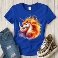 Fantasy Animals Amazing Unicorn Friends Cute Women's T-Shirt thumb 3