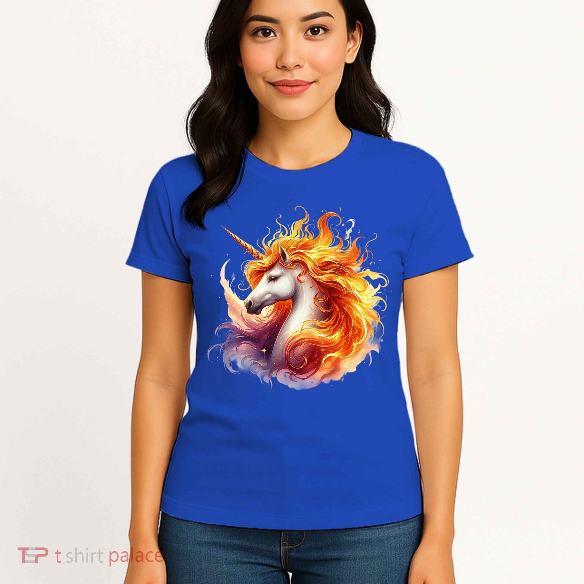 Fantasy Animals Amazing Unicorn Friends Cute Women's T-Shirt