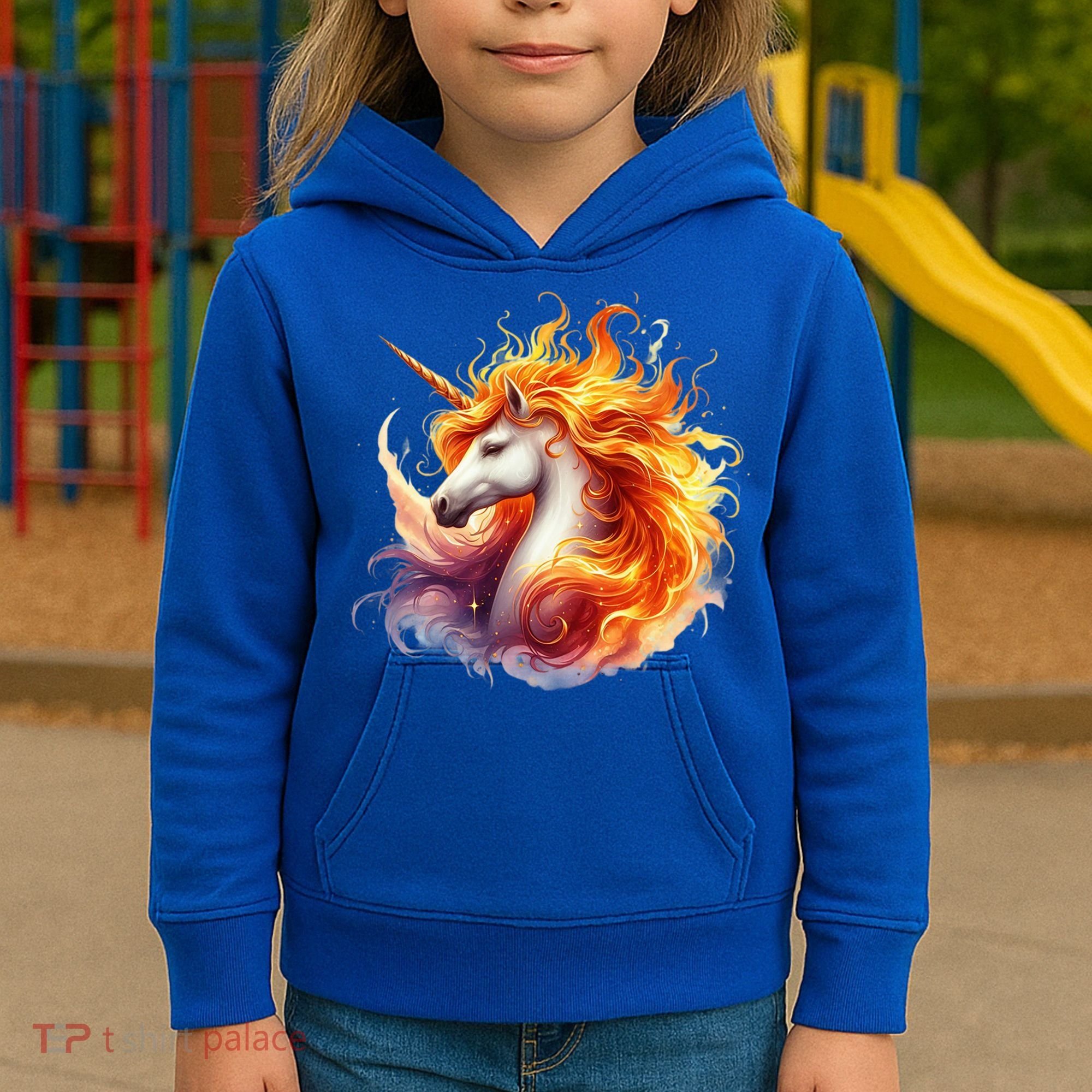 Fantasy Animals Amazing Unicorn Friends Cute Kids Hoodie