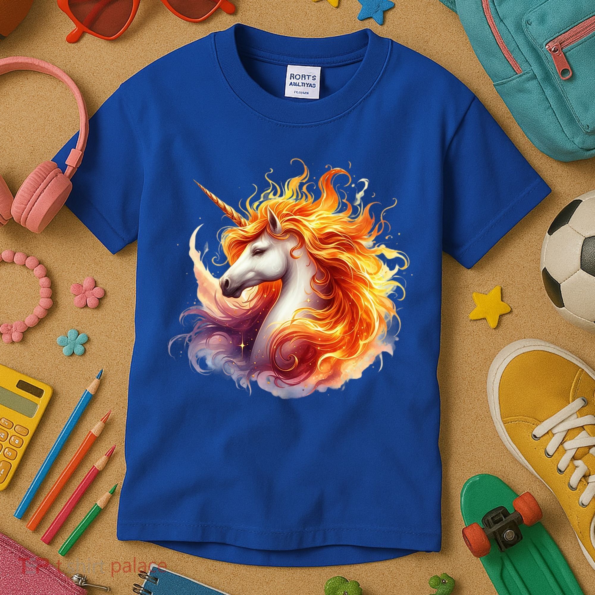 Fantasy Animals Amazing Unicorn Friends Cute Kids T-Shirt