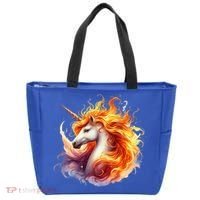 Fantasy Animals Amazing Unicorn Friends Cute Tote Bag thumb 0