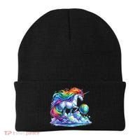 Fantasy Animals Amazing Unicorn Friends Great Graphic Beanie thumb 0