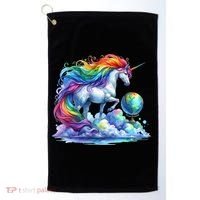 Fantasy Animals Amazing Unicorn Friends Great Graphic Golf Towel thumb 0