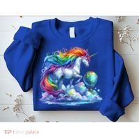 Fantasy Animals Amazing Unicorn Friends Great Graphic Sweatshirt thumb 2