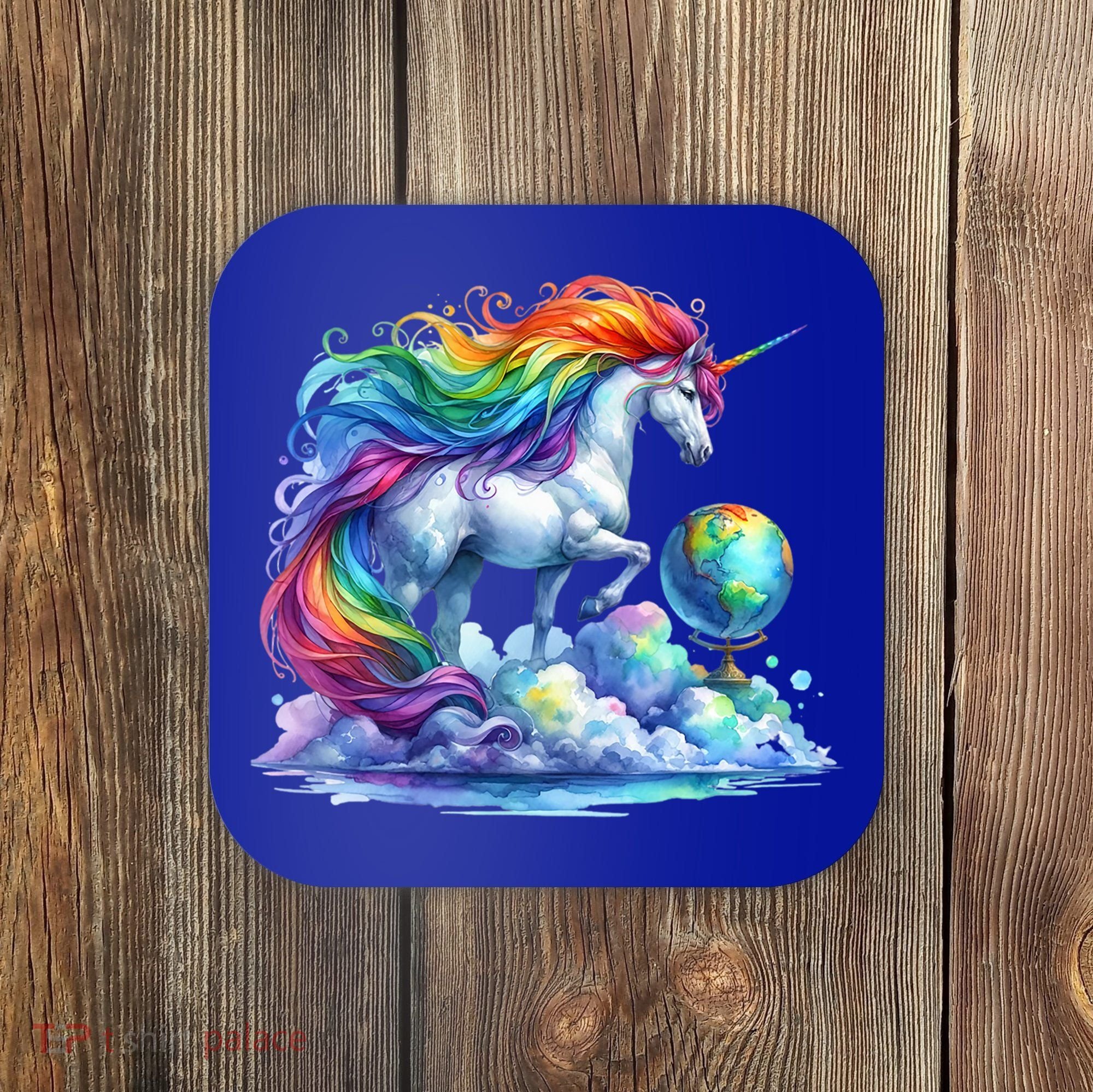 Fantasy Animals Amazing Unicorn Friends Great Graphic Coaster