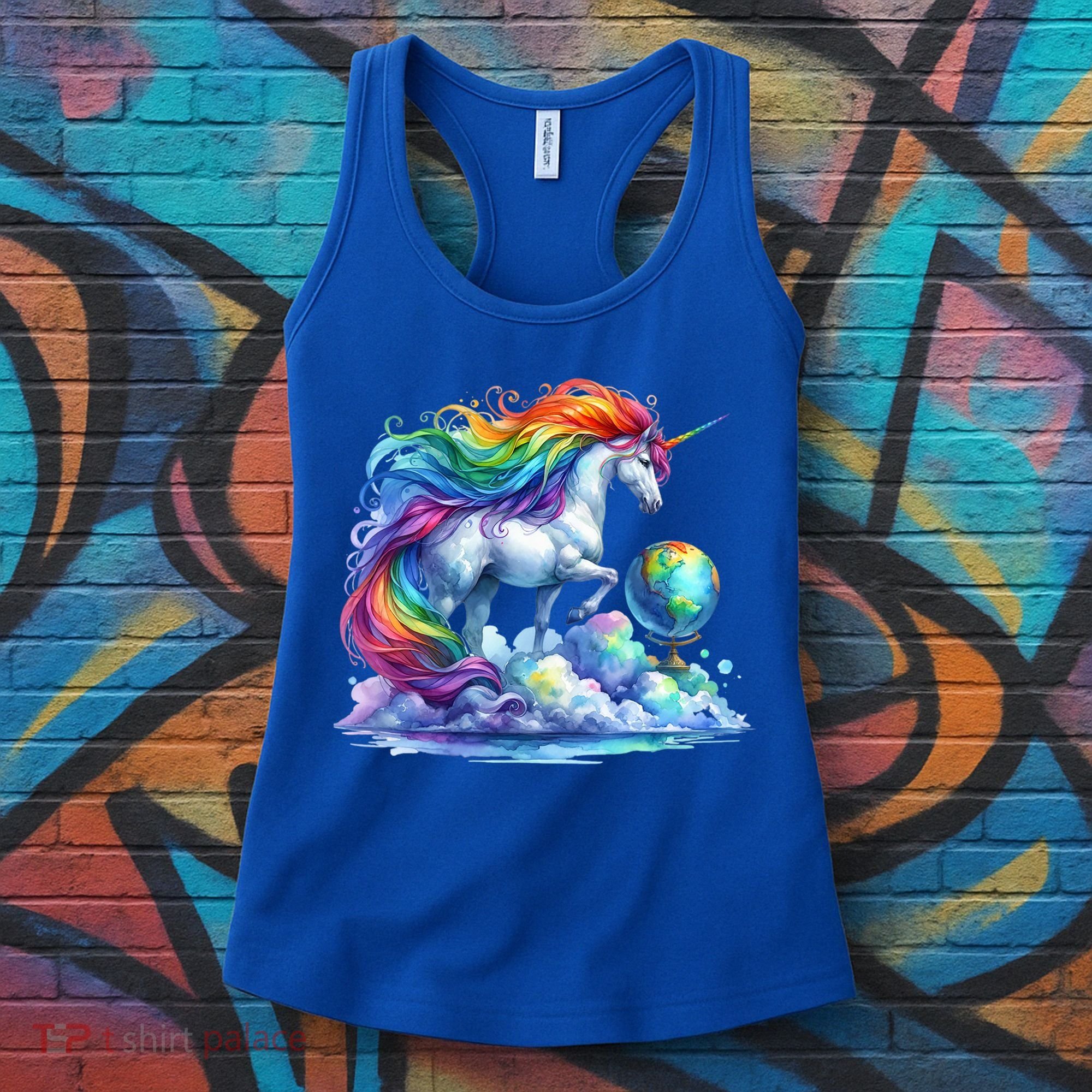 Fantasy Animals Amazing Unicorn Friends Great Graphic Women's Tank Top