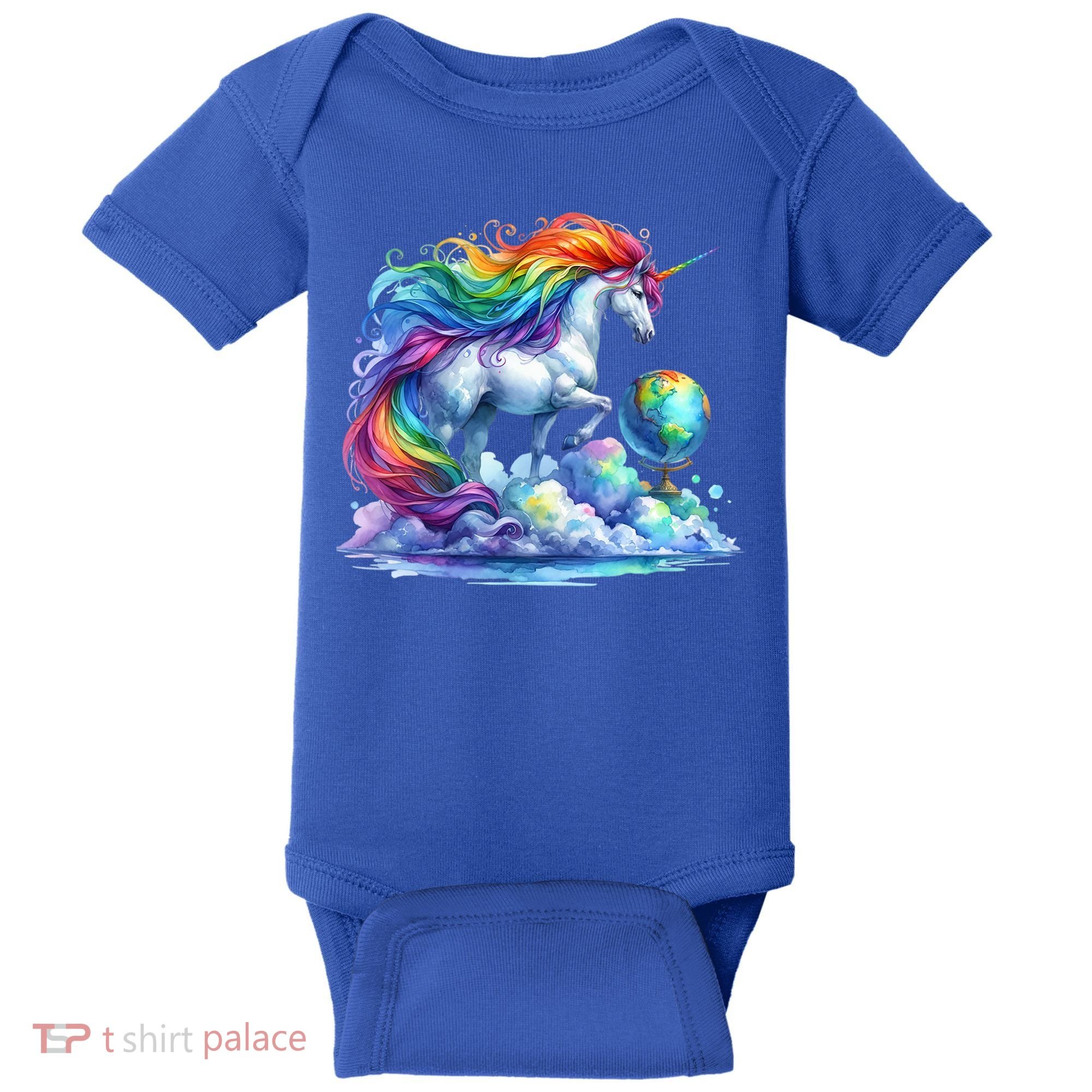 Fantasy Animals Amazing Unicorn Friends Great Graphic Baby Bodysuit