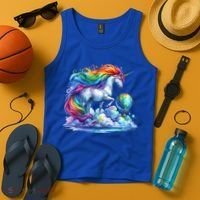 Fantasy Animals Amazing Unicorn Friends Great Graphic Tank Top thumb 4