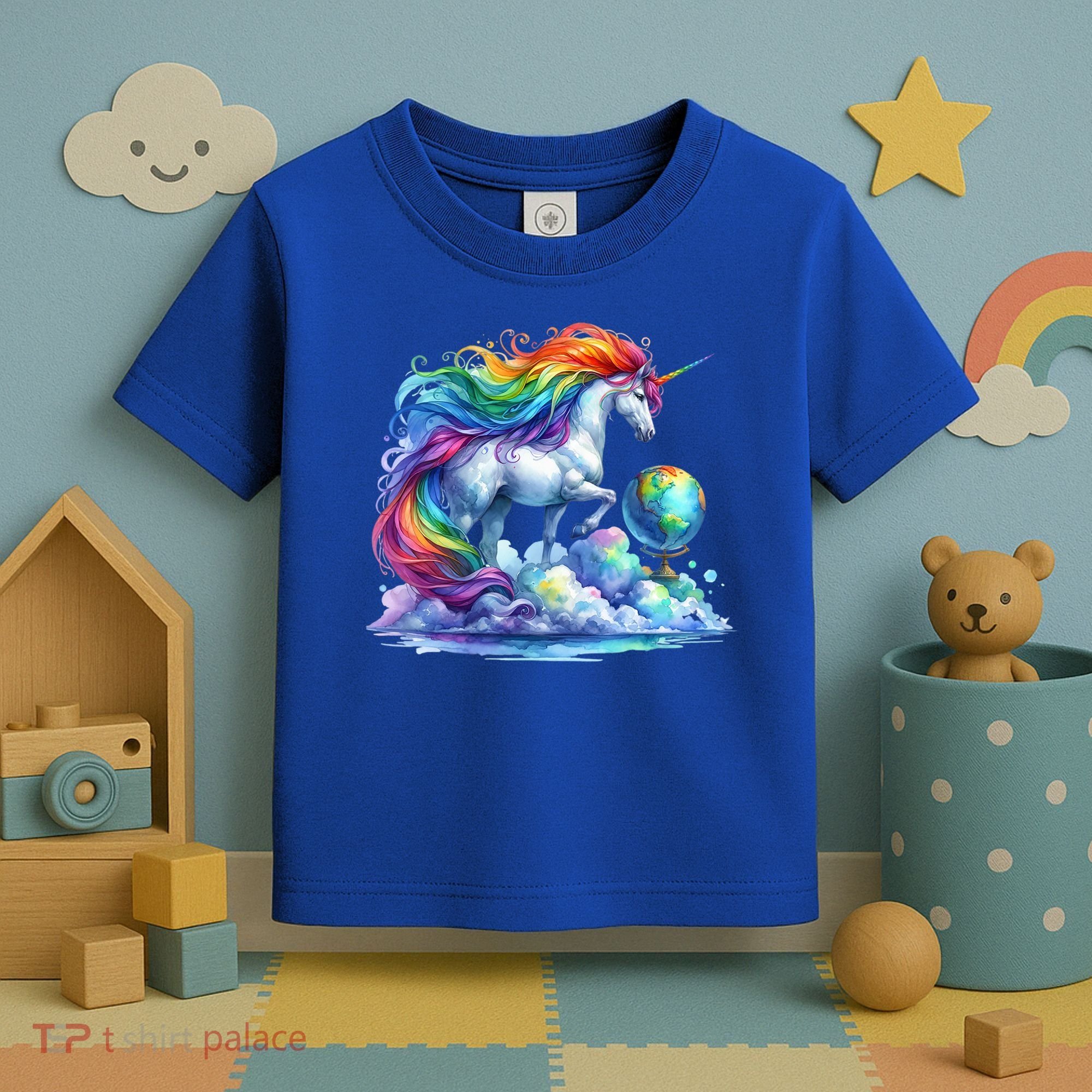 Fantasy Animals Amazing Unicorn Friends Great Graphic Toddler T-Shirt