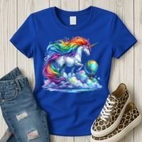 Fantasy Animals Amazing Unicorn Friends Great Graphic Women's T-Shirt thumb 3
