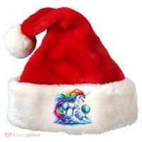 Fantasy Animals Amazing Unicorn Friends Great Graphic Santa Hat thumb 0