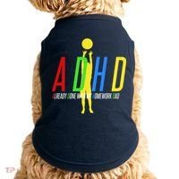 Funny ADHD Already Done With My Homework Dad Doggie Tank thumb 0