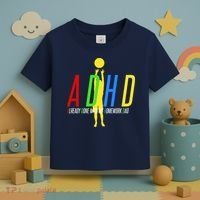 Funny ADHD Already Done With My Homework Dad Toddler T-Shirt thumb 3