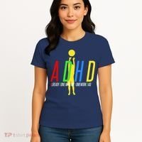 Funny ADHD Already Done With My Homework Dad Women's T-Shirt thumb 4