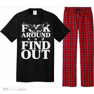 Fuck Around And Find Out Eagle Pajama Set