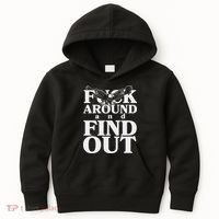 Fuck Around And Find Out Eagle Kids Hoodie thumb 0