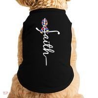 Faith Autism Awareness Month Ribbon Doggie Tank thumb 0