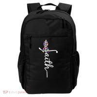 Faith Autism Awareness Month Ribbon Backpack thumb 0