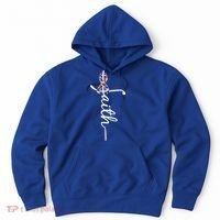 Faith Autism Awareness Month Ribbon Hoodie thumb 0