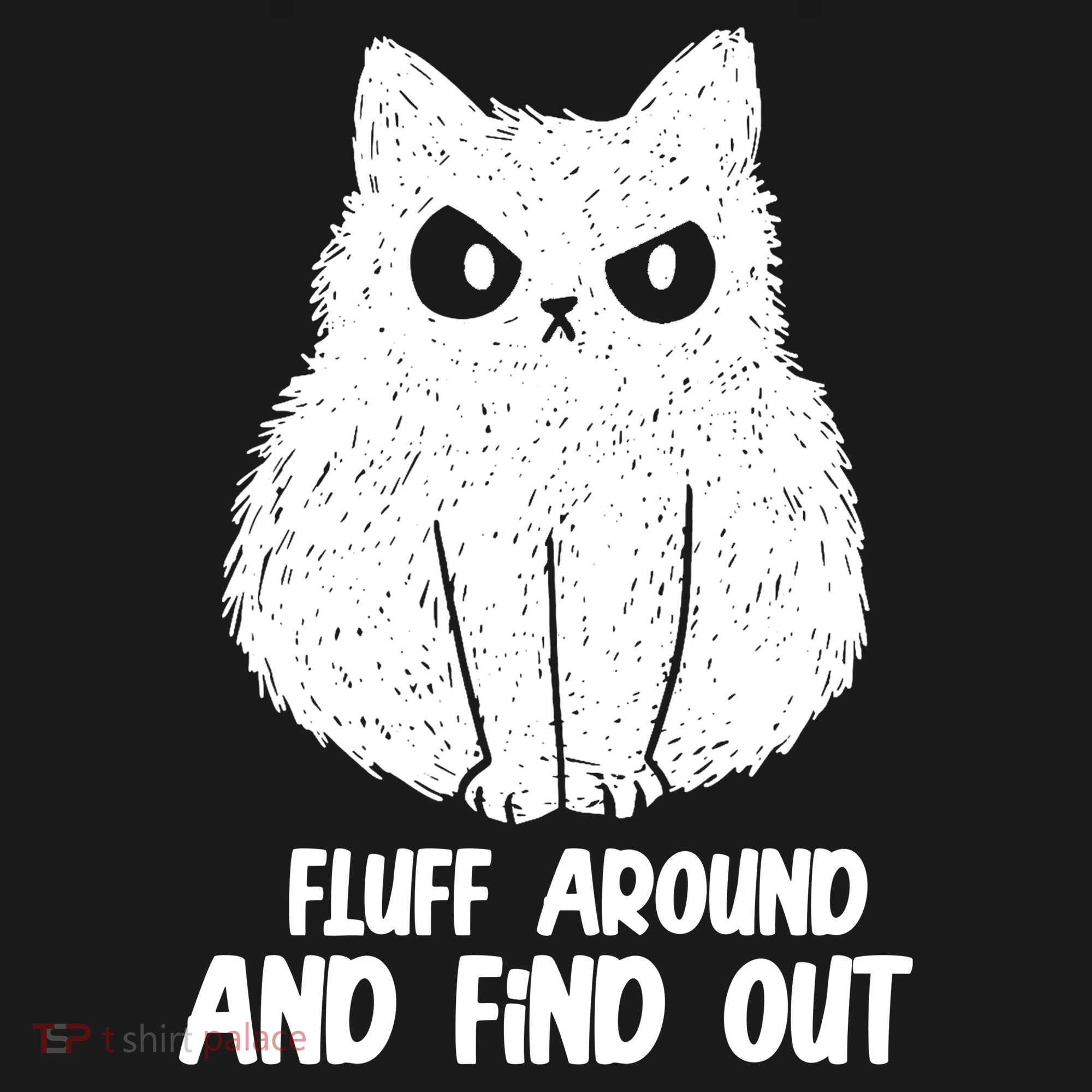 Fluff Around And Find Out Funny Cat Lover Coaster