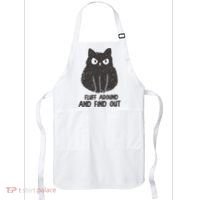 Fluff Around And Find Out Funny Cat Lover Apron thumb 0