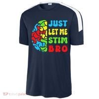 Funny Autism Awereness Neurodiversity Just Let Me Stim Bro Sport-Tek Competitor United Soccer Jersey thumb 2