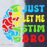 Funny Autism Awereness Neurodiversity Just Let Me Stim Bro Sport-Tek Competitor United Soccer Jersey thumb 4