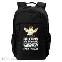 F.A.L.C.O.N.S. Are Awesome Im Awesome Therefore Im A Falcon Backpack thumb 0