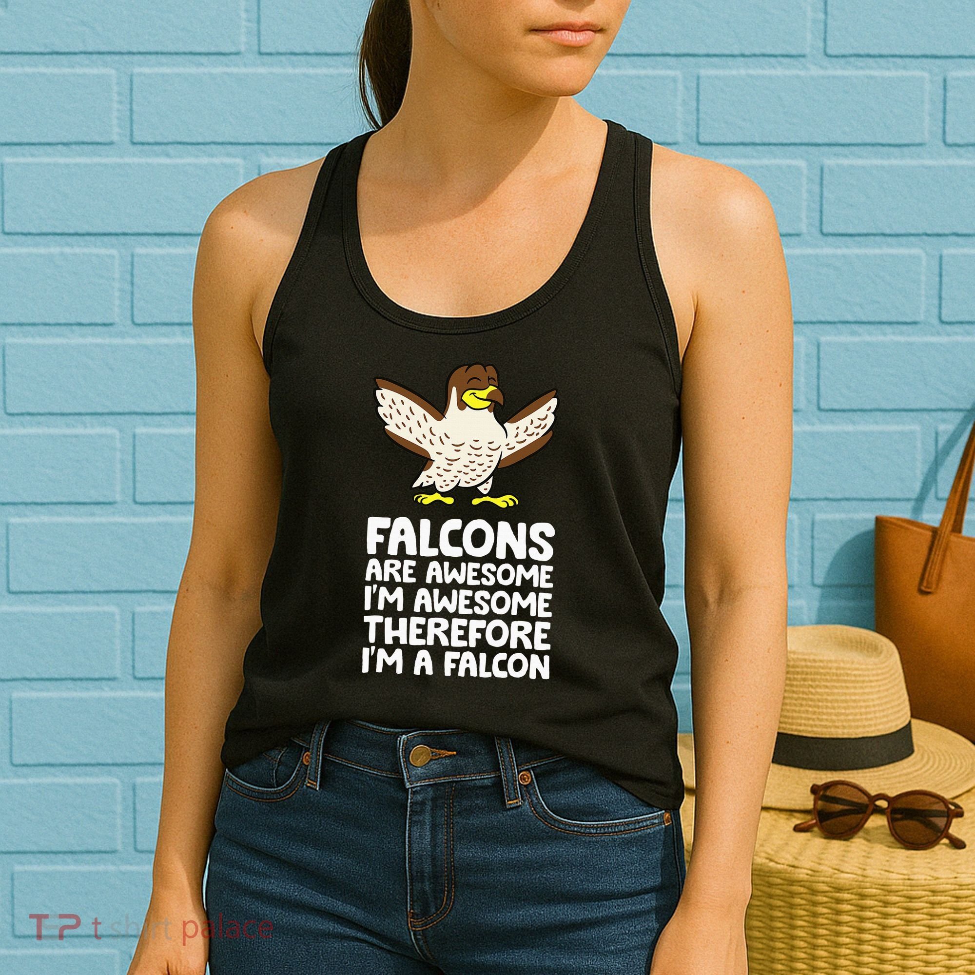 F.A.L.C.O.N.S. Are Awesome Im Awesome Therefore Im A Falcon Women's Tank Top