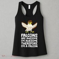 F.A.L.C.O.N.S. Are Awesome Im Awesome Therefore Im A Falcon Women's Tank Top thumb 3