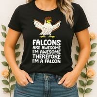 F.A.L.C.O.N.S. Are Awesome Im Awesome Therefore Im A Falcon Women's T-Shirt thumb 2