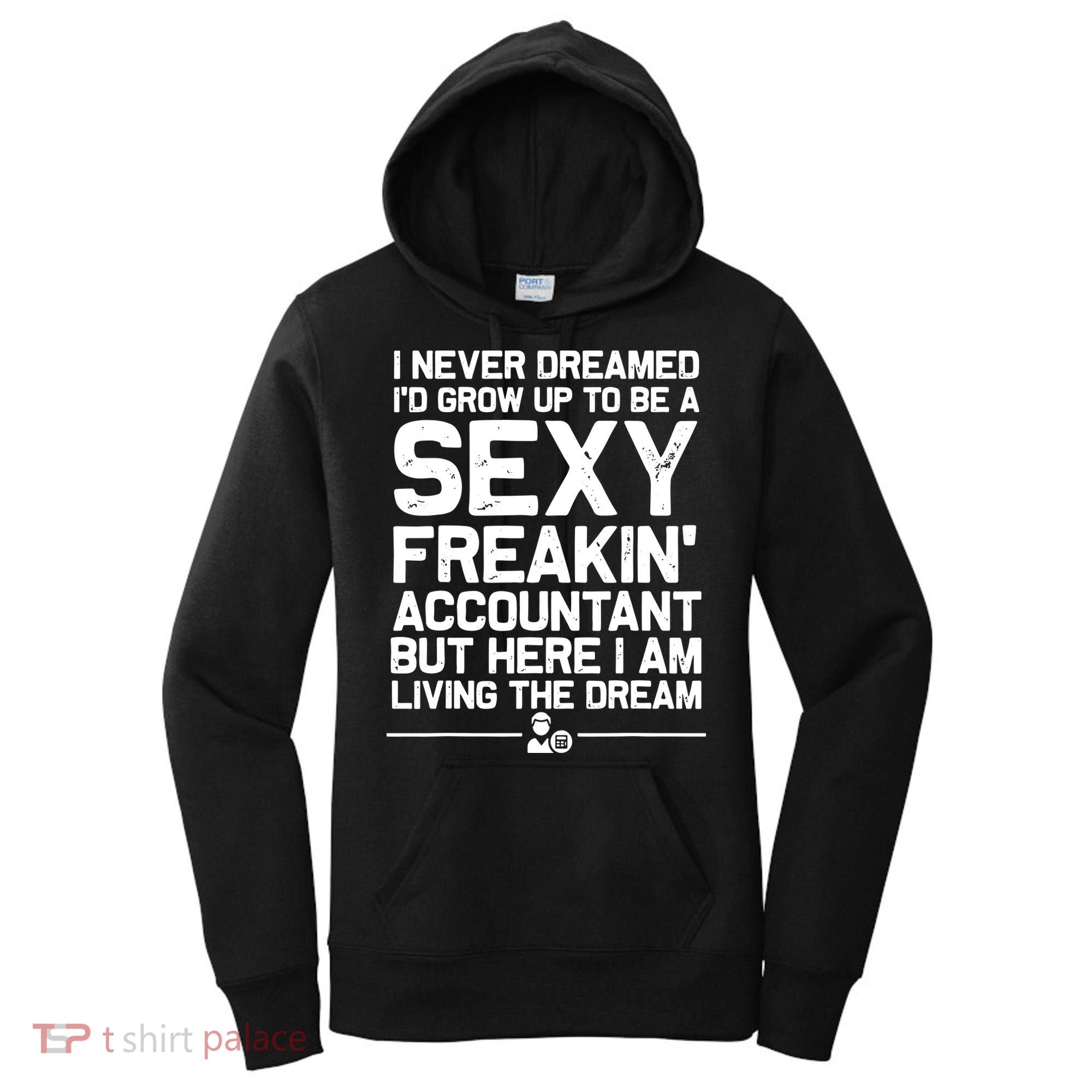 Funny Accountant Art For Men Women CPA Accounting Bookkeeper Women's Hoodie