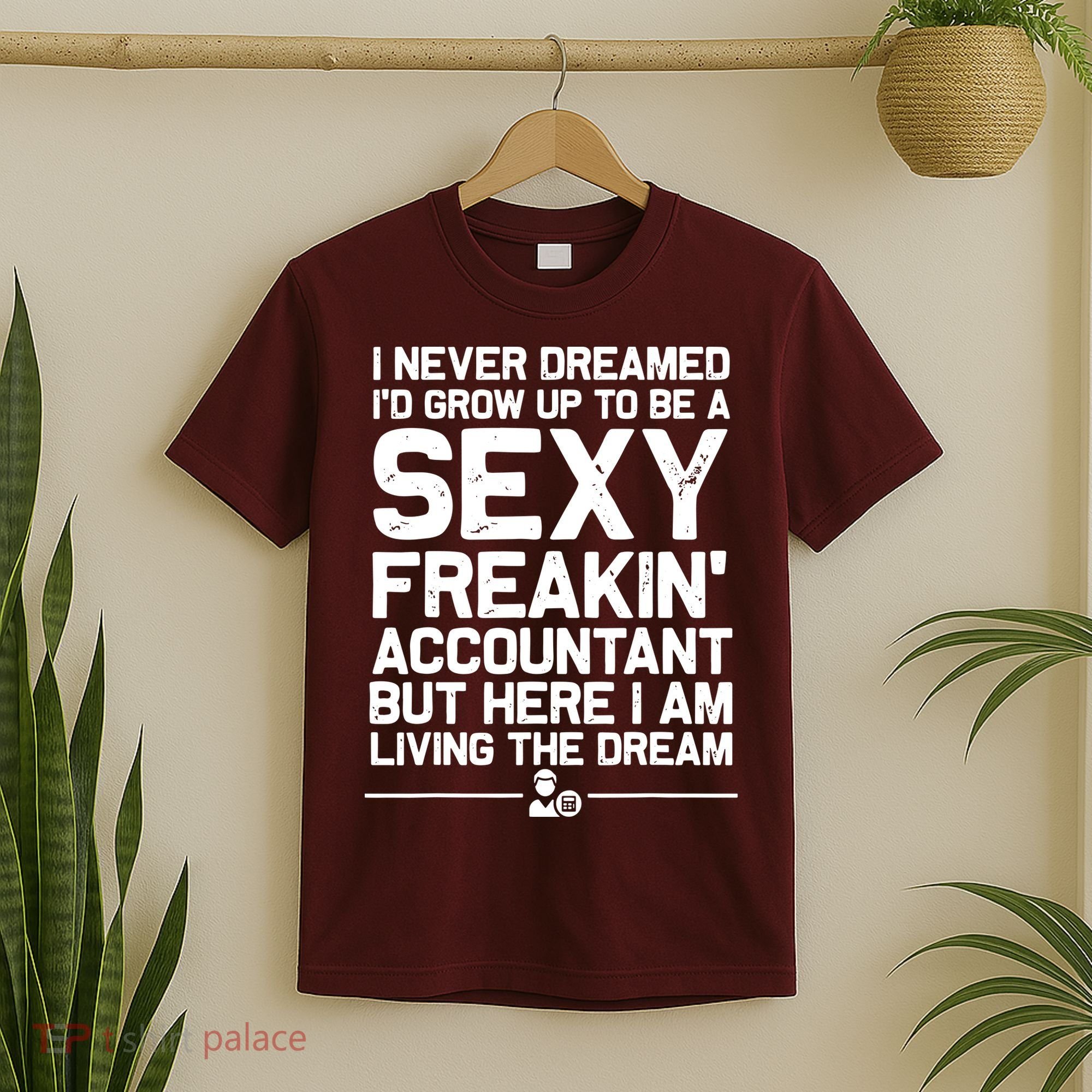 Funny Accountant Art For Men Women CPA Accounting Bookkeeper T-Shirt