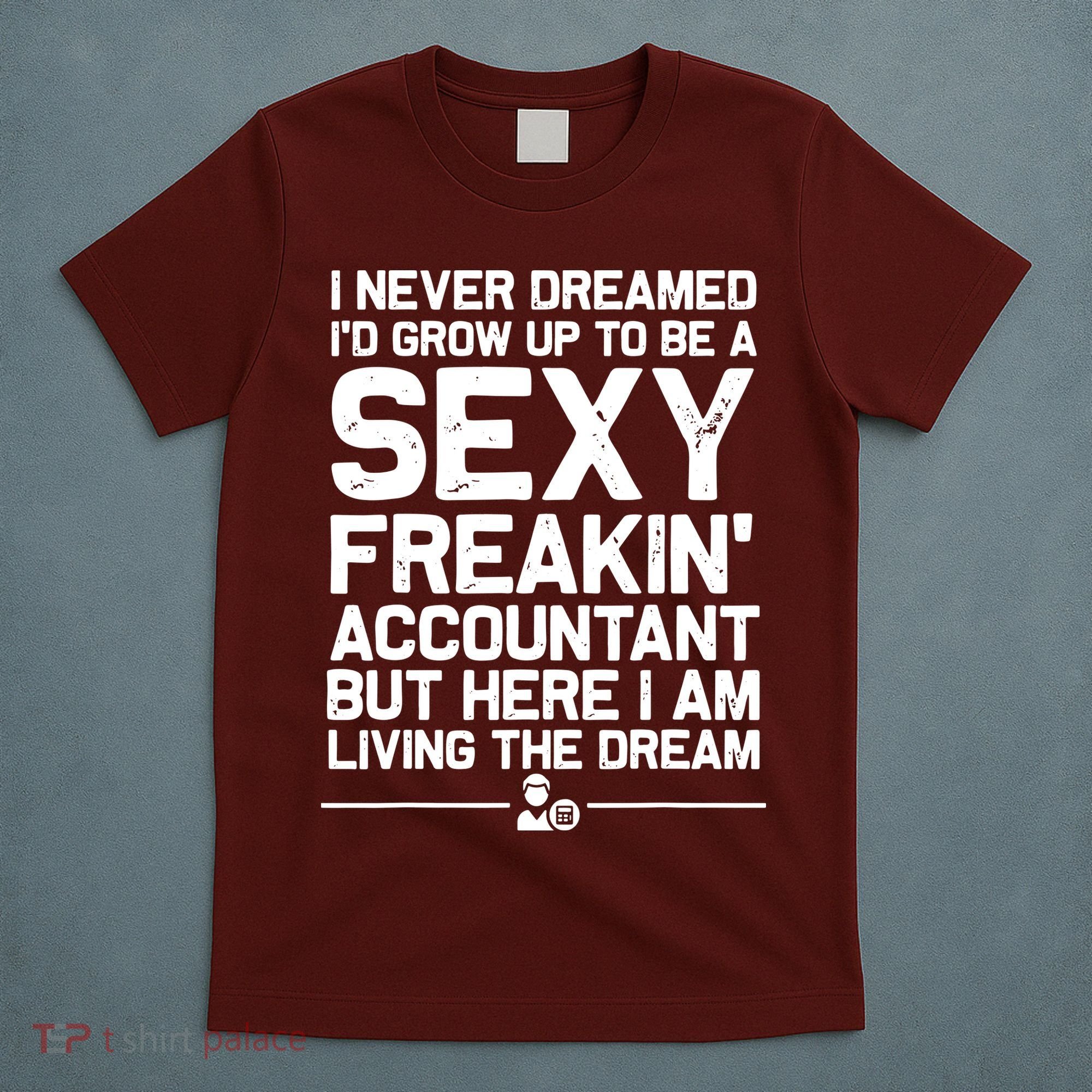 Funny Accountant Art For Men Women CPA Accounting Bookkeeper T-Shirt