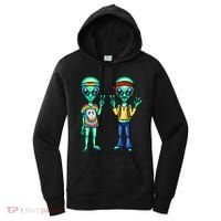 Funny Alien Alien Lover Hippie Aliens Believe In Aliens Women's Hoodie thumb 0