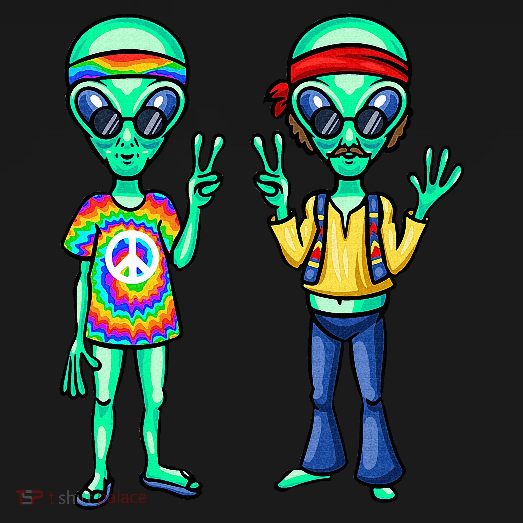 Funny Alien Alien Lover Hippie Aliens Believe In Aliens Women's Hoodie