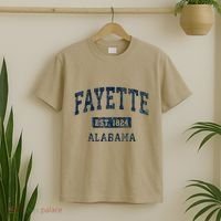Fayette Alabama Al Vintage Athletic Sports T-Shirt thumb 2