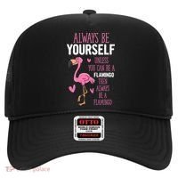 Flamingos Always Be Yourself Unless You Can Be A Flamingo Gift Hat thumb 0