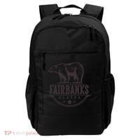 Fairbanks Alaska Bear Vacation And Cruise Gift Backpack thumb 0