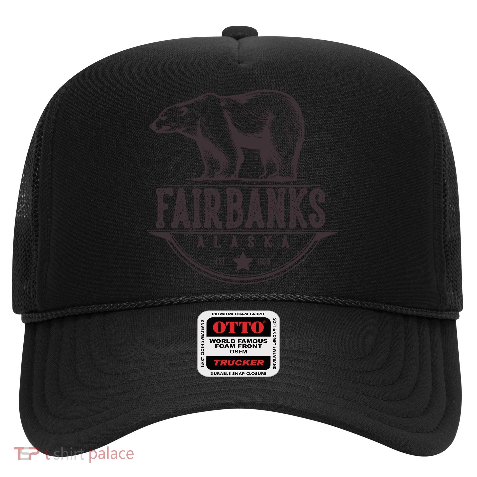 Fairbanks Alaska Bear Vacation And Cruise Gift Hat