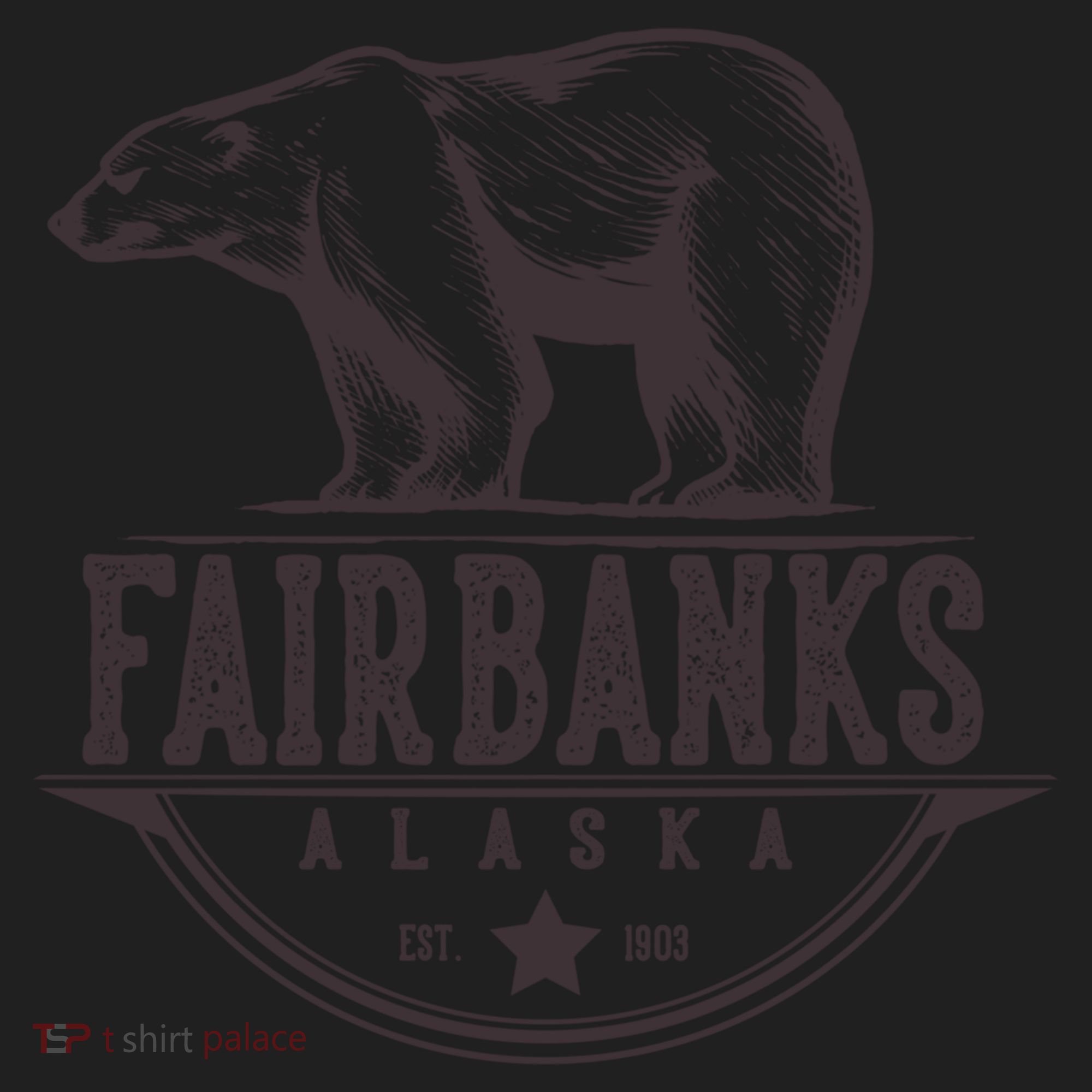 Fairbanks Alaska Bear Vacation And Cruise Gift Golf Towel