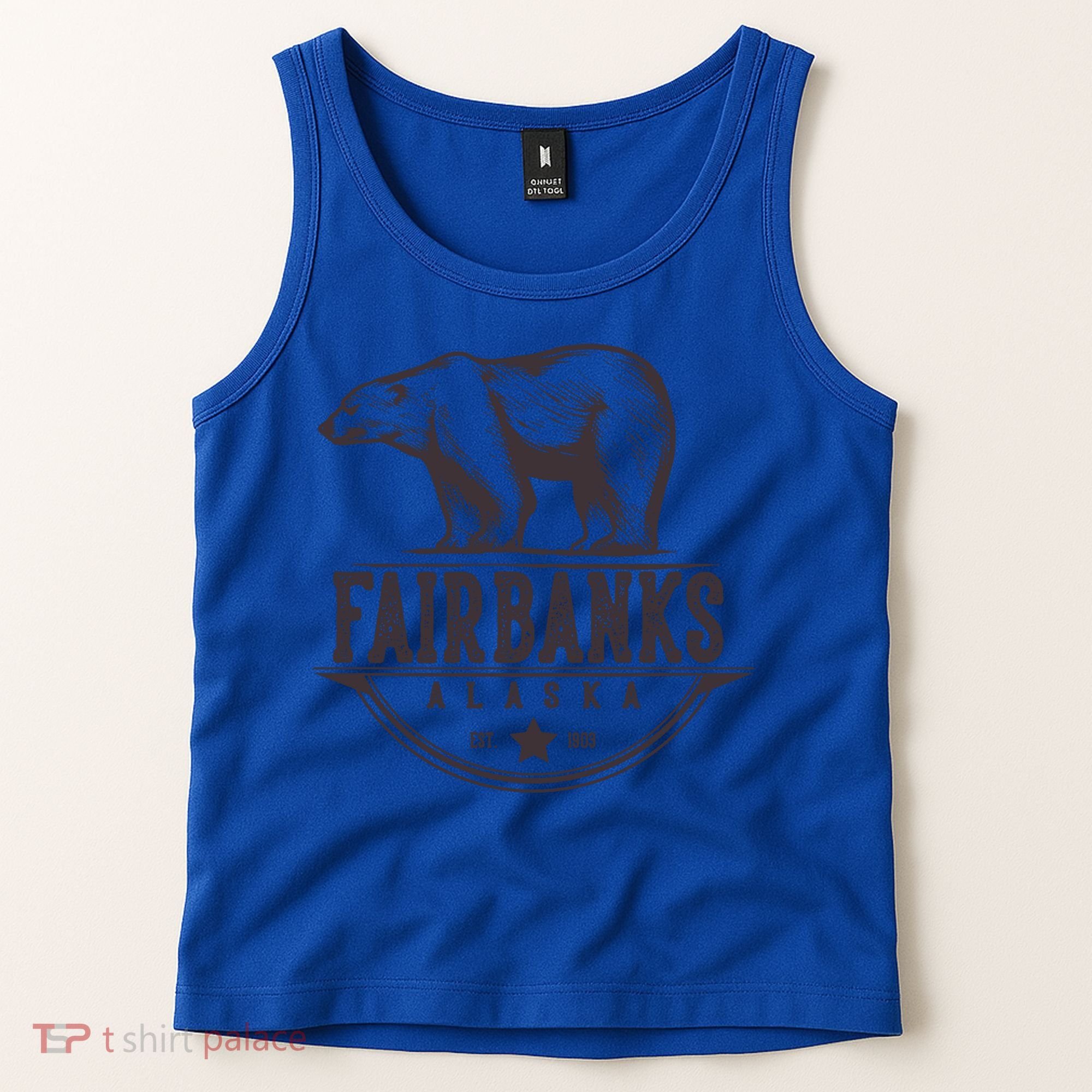 Fairbanks Alaska Bear Vacation And Cruise Gift Tank Top