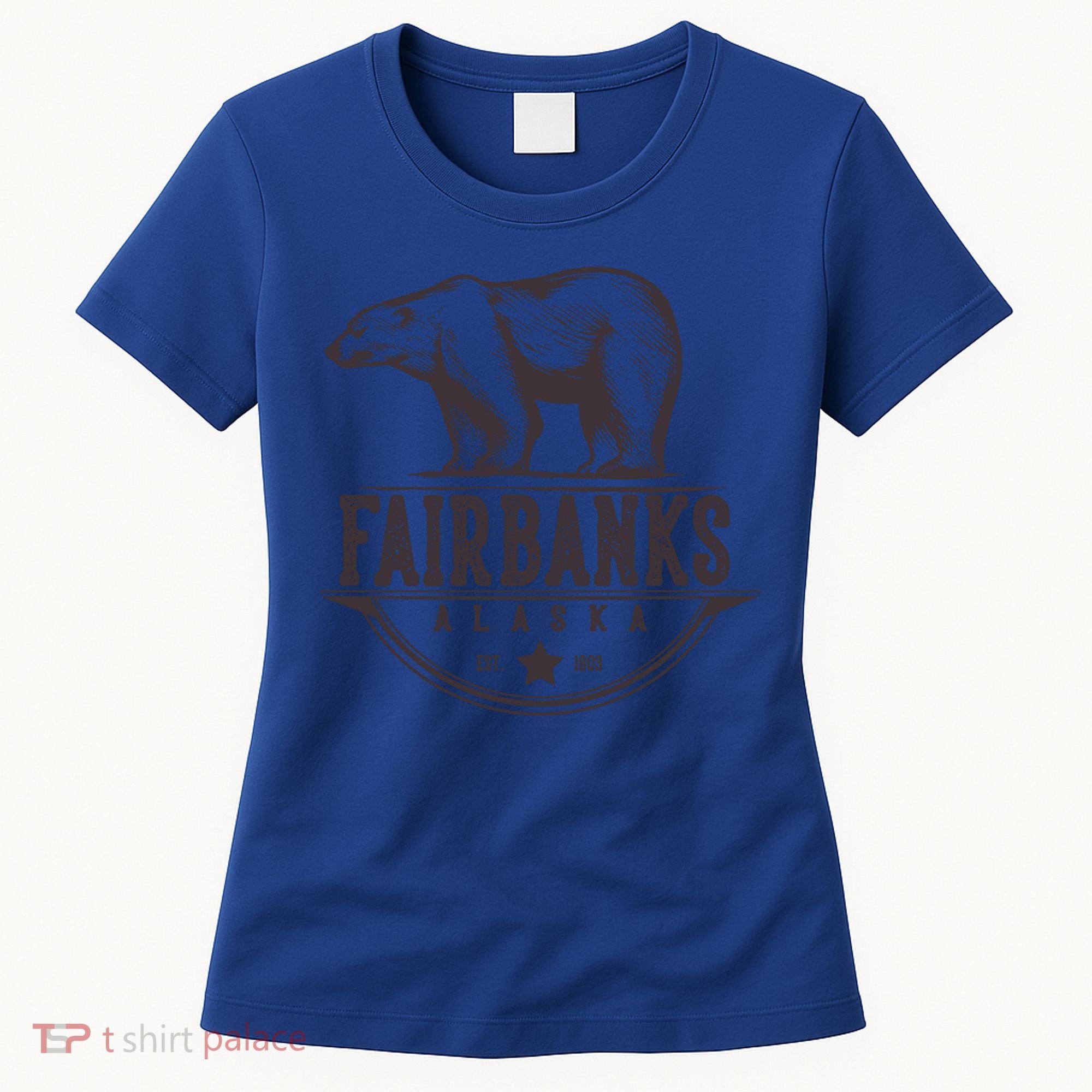 Fairbanks Alaska Bear Vacation And Cruise Gift Women's T-Shirt