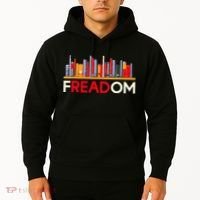 Freadom Anti Ban Books Freedom To Read Book Lover Reading Hoodie thumb 2