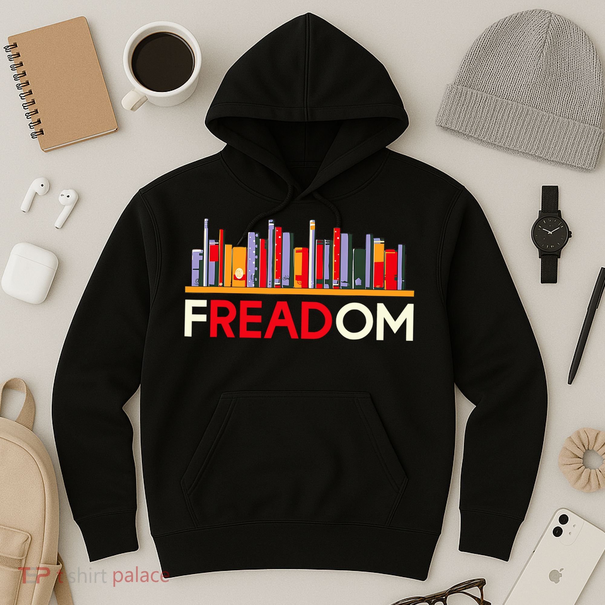 Freadom Anti Ban Books Freedom To Read Book Lover Reading Hoodie